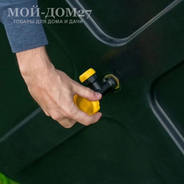 Бак для душа 150 литров с подогревом | Мой-Дом27 | Оснащен электронагревателем 2кВт, обеспечивает быстрый и равномерный нагрев воды в баке.
Нагрев 150 литров с 10 до 40 градусов примерно за 2,5 часа.
Устойчивость к солнечному излучению и температурным воздействиям.
В комплектацию входит боковой штуцер для залива воды, индикатор уровня жидкости и душевая лейка.